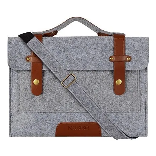 Bolso De Hombro Del Ordenador Portátil De Mosiso Felt Para 1