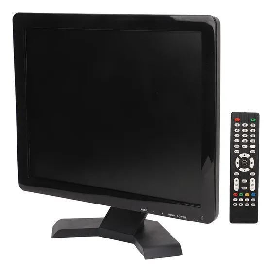 Monitor De Pantalla A Color Hd De 15 Pulgadas, Tft, Lcd, Vga