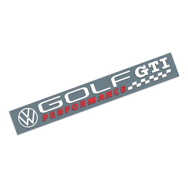 Adesivo Para-brisa Carro Rebaixado Tunado Vw Golf Gti