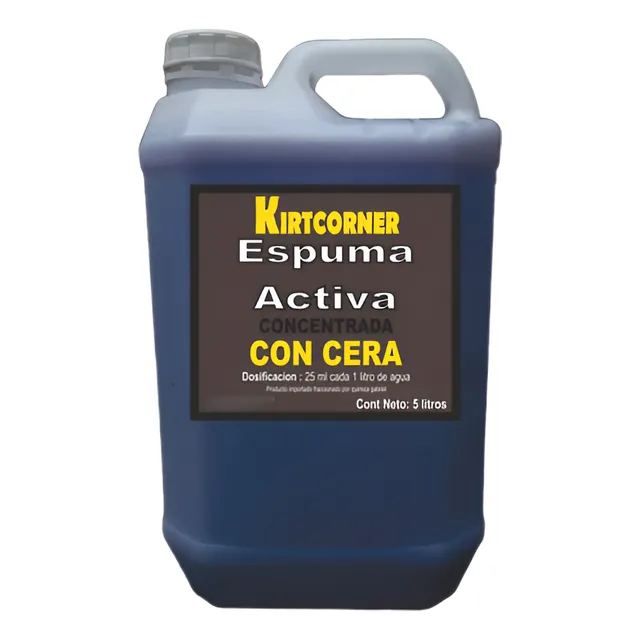 Espuma Activa Con Cera  Concentrada Autos X 5 Lt Lavaderos