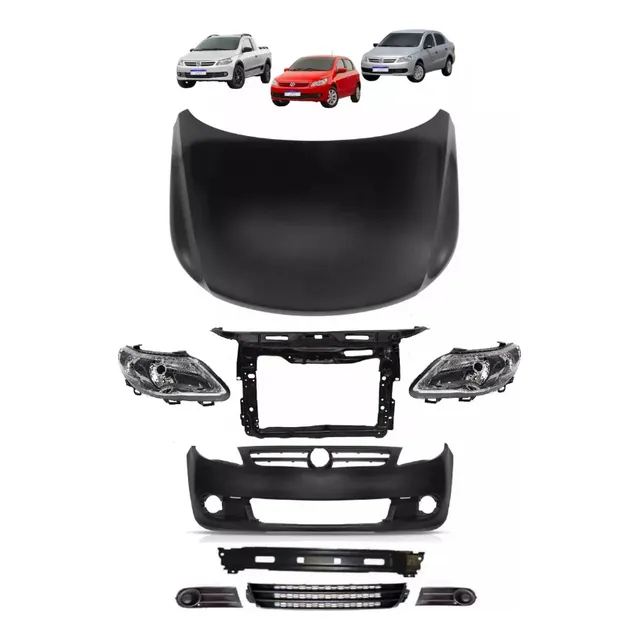 Capot Trompa Vw Gol Trend Voyage Paragolpe Frente Saveiro G5