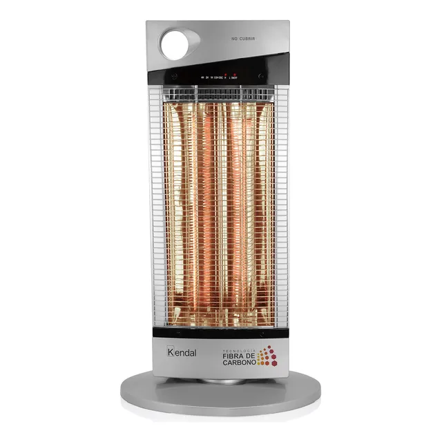 Estufa Eléctrica Fibra De Carbono Kendal Nsb 120k6 Control remoto