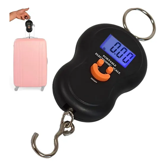 Peso Balanza Equipaje Pesaje Maleta Balanza Digital 50kg Portatil Viaje Pesa Para Maletas Balanzas Qatarshop