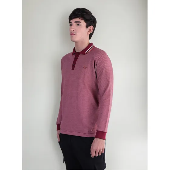 Chomba Howard Manga Larga Cuello Polo Hombre