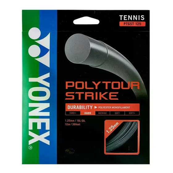 Set Cuerda Tenis Poly Tour Strike 1.25