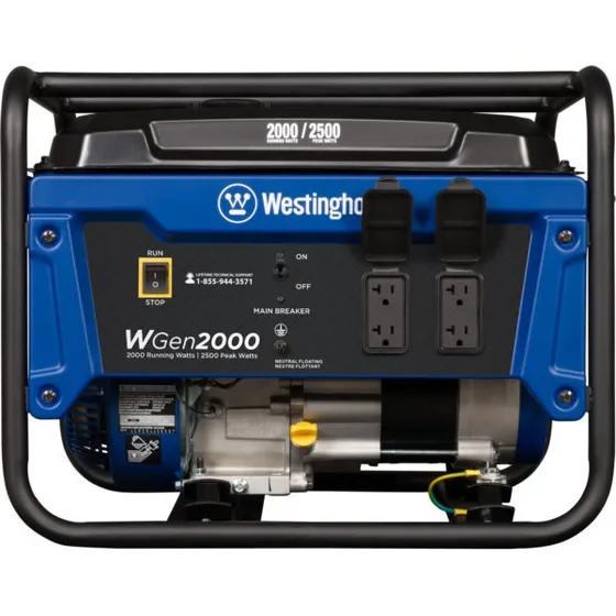 Generador Portatil A Gasolina Westinghouse Wg2000/2500 Nuevo