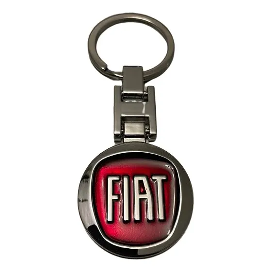 Llavero Fiat Auto Metal.