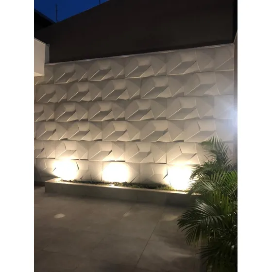Scaleno  Revestimento 3 D Cimenticio 50x100 Uso Externo