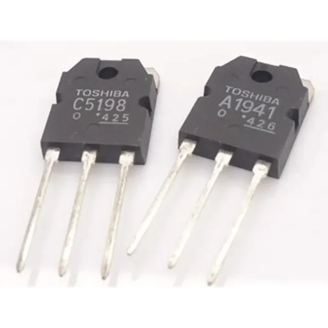 Transistores A1941 + C5198 - Sa1941 + 2sc5198 - 1941 + 5198