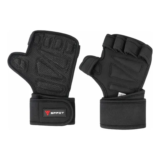 Calleras Con Muñequera Sffit 5 Dedos Crossfit Guantes Gym 