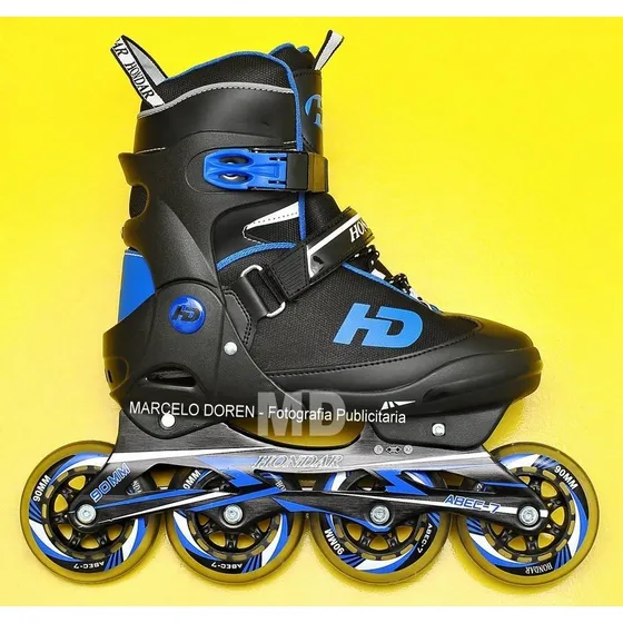 Patines En Linea Hondar - S/pro 90mm Ajustables !!!