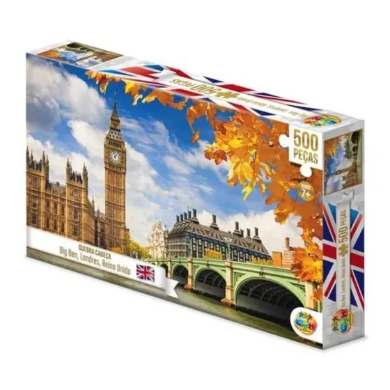 Rompecabezas Big Ben London, 500 piezas, para niños y familias