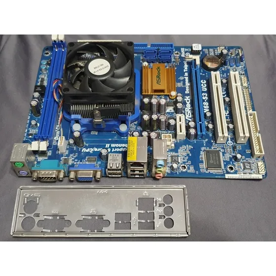 Mother Asrock N68 S3 Ucc Am3 Ddr3 Soporta Phenom Ii X6 95w