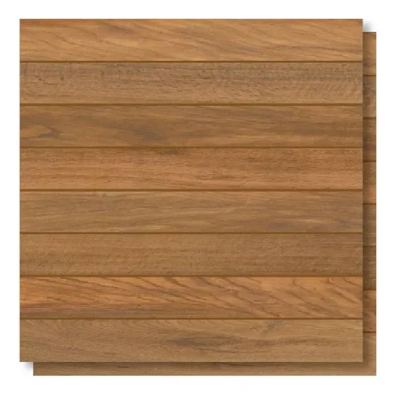 Piso Cerâmico  Embramaco Deck Native Brown 60x60cm Cx2,58m²