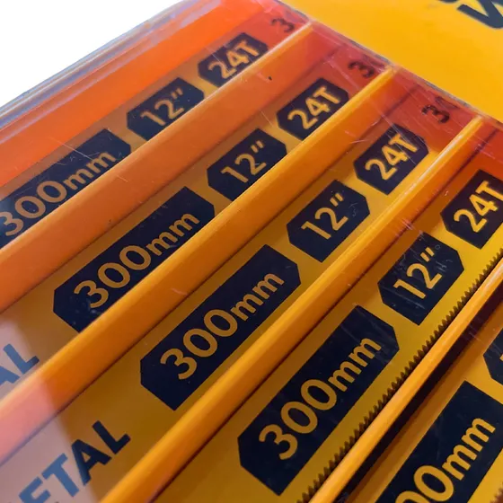 Pack De 3und Hojas Repuestos Segueta 300mm 12  24t Tolsen