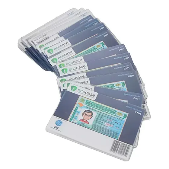 50 Capas Acrilicas Rg + 50 Capas Acrilicas Cnh