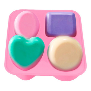 Molde De Silicon Jabones Surtidos Circulo Corazon Cuadrado Molde De Silicon Jabones Surtidos Circulo Corazon Cuadrado