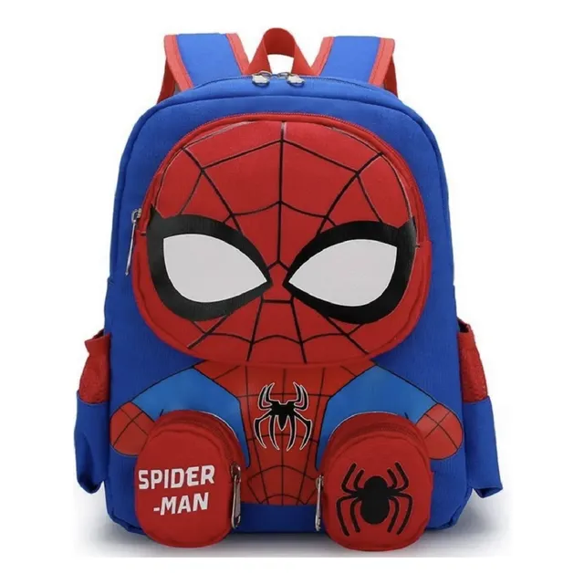 Mochila Escolar Genérica Spiderman Niño
