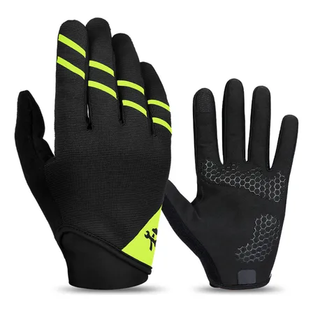 Guante Largo Ciclismo Invierno Mtb - Comodos Con Palma Gel