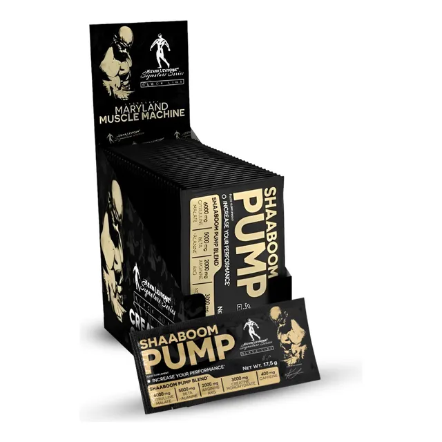 Shaaboom Pump Kevin Levrone, Pre Entreno Ultraconcentrado