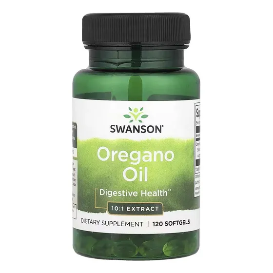 Swanson Aceite De Oregano 10:1 Extracto 150 Mg X 120 Caps