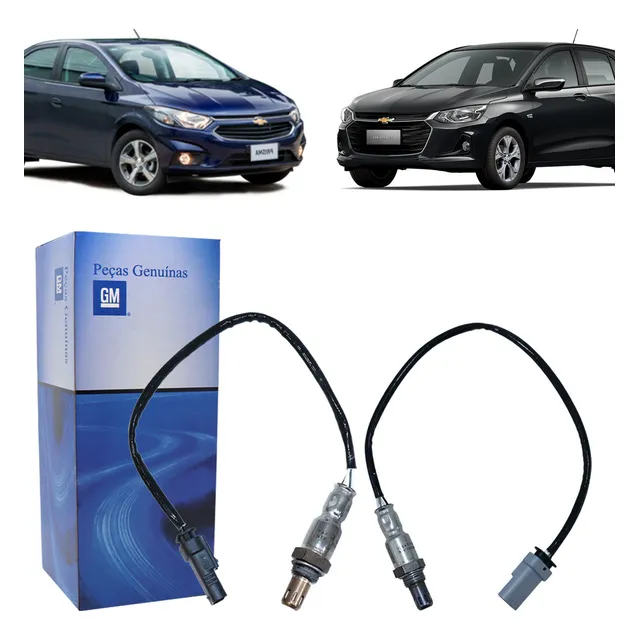 2x Sonda Lambda Pré E Pós Onix Prisma 1.0 1.4 2016 2017 2018