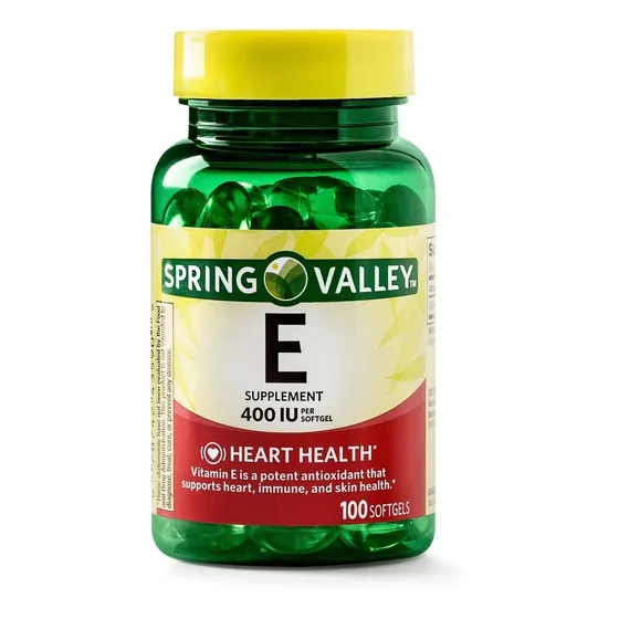 Vitamina E 400ui 100 Capsulas Spring Valley 