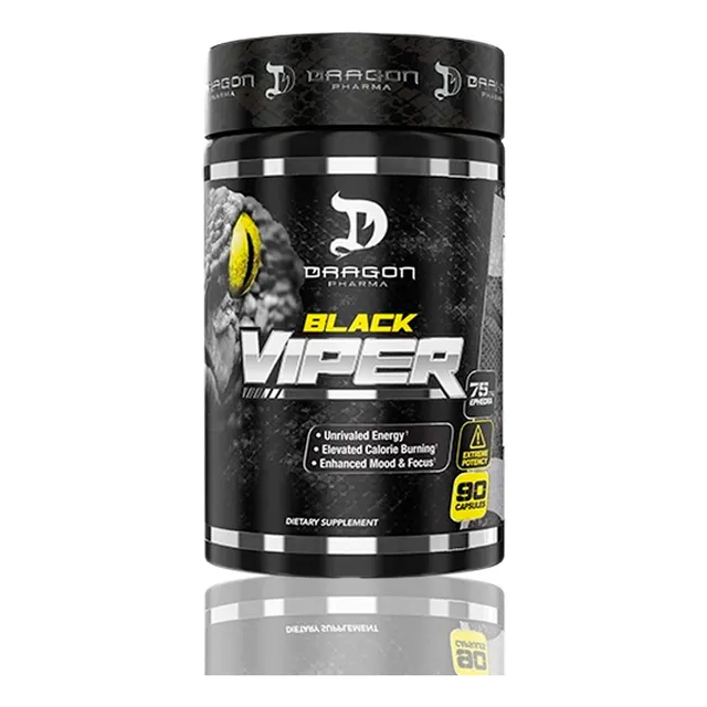 Black Viper Quemador De Grasas 90caps