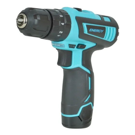 Taladro Percutor 10mm 12v Inalambrico Energy Ddi10/1/12 K