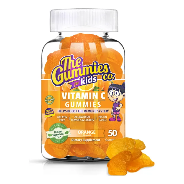 Vitamina C Vegana Niños - Frasco X 50 Gomitas