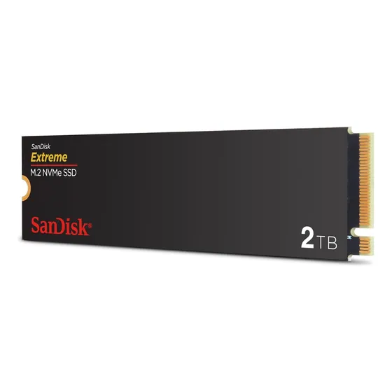 Disco Ssd Nvme M.2. Pcie 4.0 Sandisk Extreme 2tb 5150mb/s Color Negro