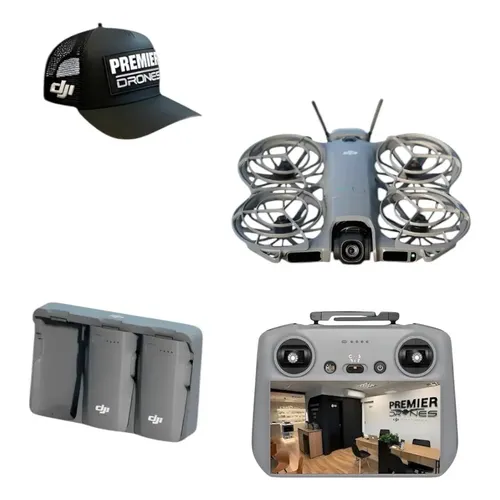 Drone DJI Mavic Pro Platinum Fly More Combo com câmera C4K platina