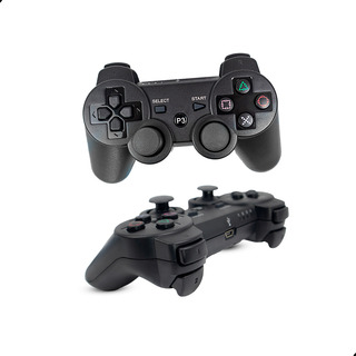 Controle Sem Fio Dual Shock Wireless Compativel Para Ps3 Controle Sem Fio Dual Shock Wireless Compativel Para Ps3