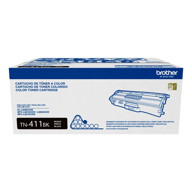 Brother Toner Tn-411bk Negro