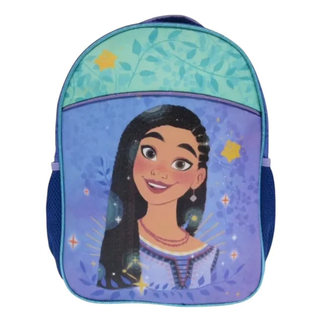 Mochila Escolar Disney Shark Color Azul Diseño De La Tela Wish