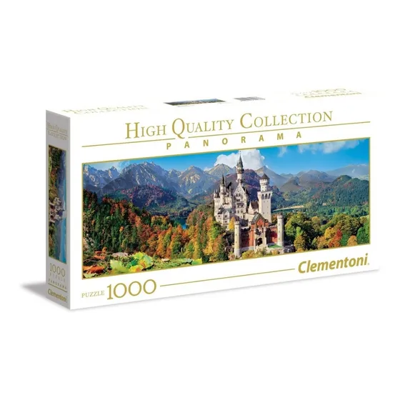 Puzzle Neuschwanstein Panorama 1000 Piezas Clementoni Nuevo