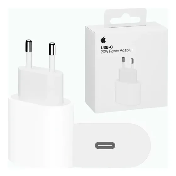 Cargador Fast Apple 20w Para iPhone 16 16 Pro Usb-c A2347 Europeo Color Blanco | Cuotas sin interés