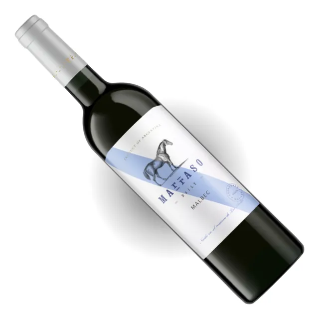 Vino Tinto De Mesa Malbec Marraso Daily Vegano 750 Ml