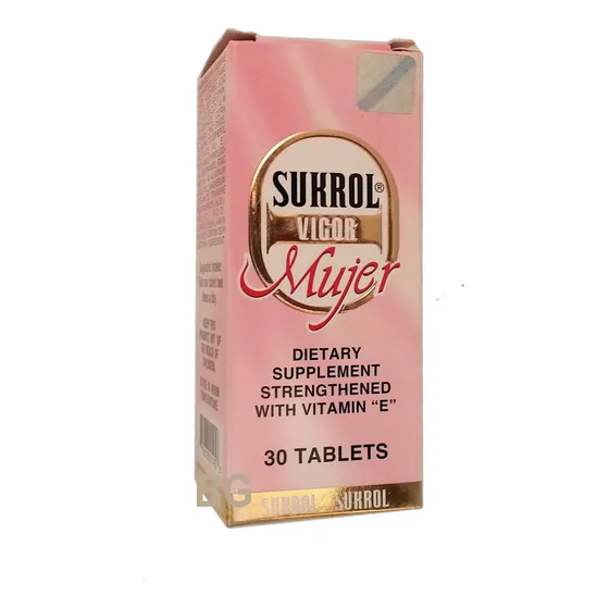 Sukrol Vigor Mujer Suplemento Dietético Con Vitamina Ttsoc