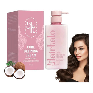 Crema Definitora De Rizos Hairhalo, Hair Halo Curl Defining Crema Definitora De Rizos Hairhalo, Hair Halo Curl Defining
