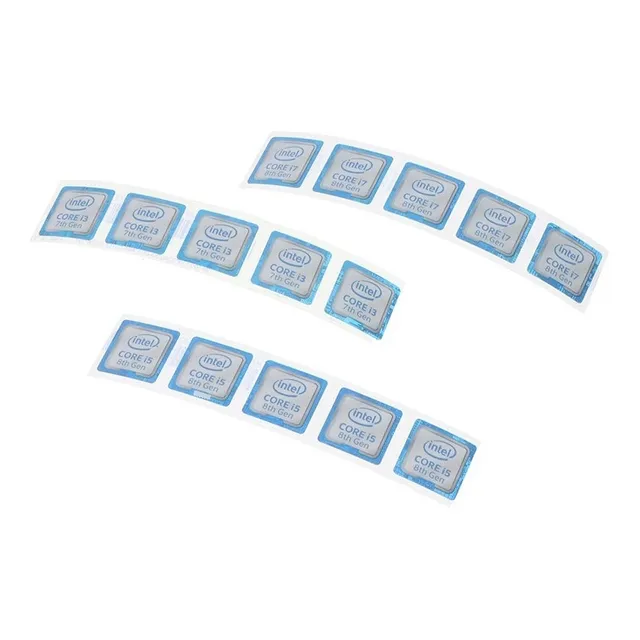 Sticker Original Etiqueta Intel Corei5 / Octava Generacion