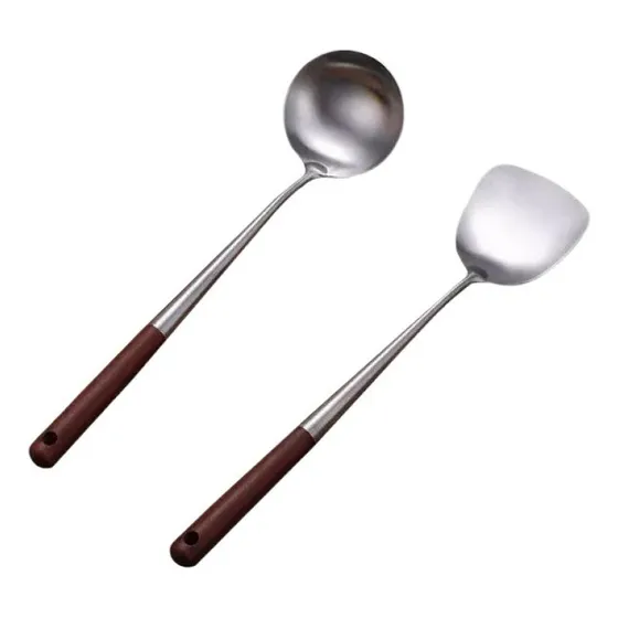 A A Cucharones De Sopa Chinos Con Pala Plana For Huevos