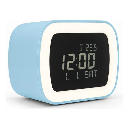 Relógio Despertador Multifuncional Azul Luatek Zb 4001 | MercadoLivre
