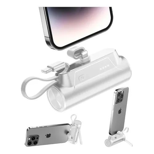 Power Bank Batería Inalámbrica 5000  Compatible