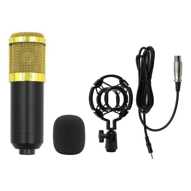 Bp1 Conjunto De Microfone Bm800 Live Broat + Placas De Som