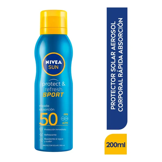 Bloqueador Sun Spray Corporal Fps 50 de 200 ml Nivea
