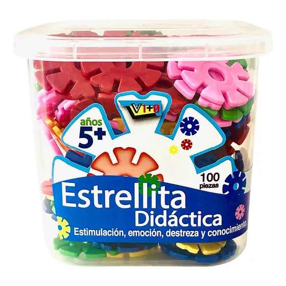 Estrellita Didáctica Juguete Bloques Conector Encajable V1+0