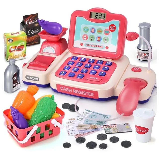 Caja Registradora Juguete De Infantil Juego Para Niñas Niño