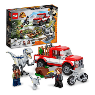 Lego Jurassic World Azul Y Beta Velociraptor Captura 76... Lego Jurassic World Azul Y Beta Velociraptor Captura 76...