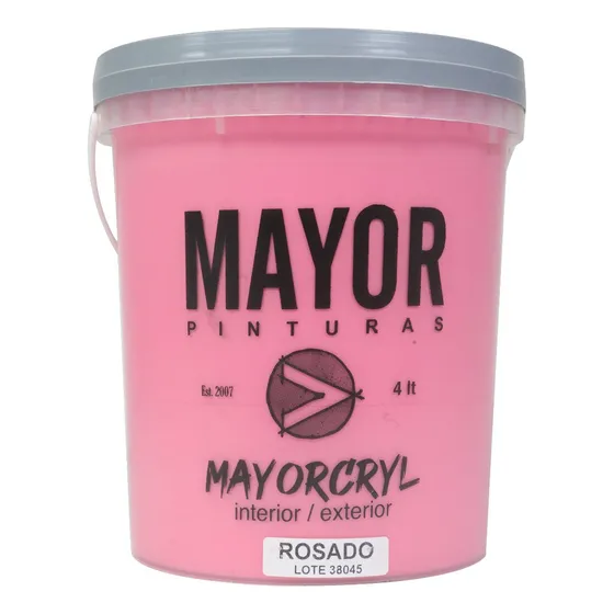 Pintura Interior-exterior Mayor 4lts Varios Colores Antihong
